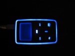 glowing mp3 player