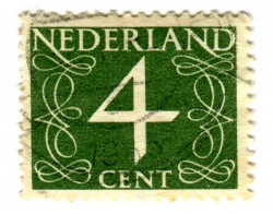 four postage stamp